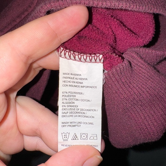 Izod Men's Burgundy Crewneck Sweater - Picture 3 of 3